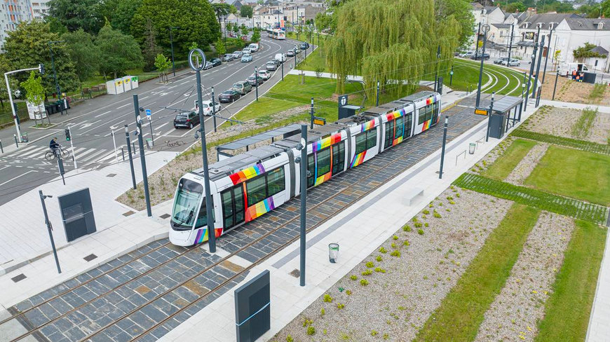 NEW ALSTOM TRAMS ENTER COMMERCIAL SERVICE ON LINES B & C OF THE ANGERS LOIRE MÉTROPOLE NETWORK